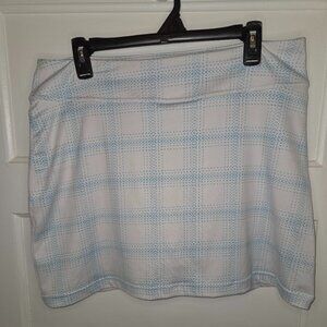 Under Armour Women's Skort- Blue & White - Size Medium
